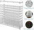 Evemodel 12 Layers Universal Marker Storage Trays, Clear Penholder Display for 180 Pens, Desk Organizer Holder