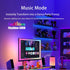 wacuaao 32 Inch (32 inch) Monitor Backlight - Smart LED Strip for PC Monitor Sync - Cinematic Screen Color and Music