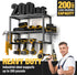 YYR Heavy Duty Power Tool Organizer Wall Mount - Cordless Drill Hanger Storage Rack with Charging Station Shelf