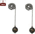 FP-1029-ORB-2 24 inch, 2-Pack Royal Designs, Inc. Adjustable Ceiling Fan Pull Chain Extension with Baby Elephant