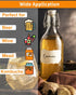 Triple Scale Hydrometer, Alcohol Hydrometer for Wine, Mead, Kombucha & Beer Brewing Supplies