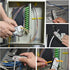 Universal Network Wire Stripping Tool for Cat5e, Cat 6, Cat 6a, Cat7, Cat 8 - Professional Coaxial Cable Stripper Tool