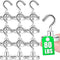 MIKEDE 12 Pack Heavy Duty Magnetic Hooks, 80lbs Strong Magnets for Cruise Cabins and Refrigerators