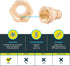 SharkBite 3/4 Inch Expansion FNPT Adapter Fitting for PEX-A Pipe, Brass Plumbing Fitting