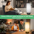 11.4 Inch 2 Pack DEGNJU Small Lamp for Bedroom, Bedside Lamps for Night Stands, Mini Minimalist Table Lamp with Round