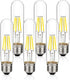 Leadleds Tubular LED Edison Bulbs 40 Watt Equivalent, 4W 400LM 4000K Daylight,