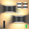 TRLIFE Rechargeable Battery Operated Wall Sconces, Remote Control Dimmable LED Wall Sconce