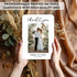 5x7-Inch 24-Pack Andaz Press Personalized Photo Wedding Thank You Cards with Envelopes, Wedding Thank You Card
