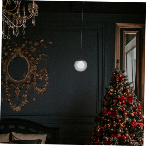 Frosted Glass Globe Lampshade Light Cover for Table Lamps Wall Sconces and Vanity Lighting Transparent Design