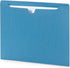 Blue Summit Supplies 100 Blue File Jackets, Reinforced Straight Cut Tab, Letter Size, Designed for Standard Hanging