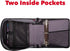 Case-it The King Sized Zip Tab Zipper Binder, 4 Inch D-Rings, 5 Subject File Folder, 800 Sheet Capacity, Magenta
