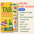 ban.do Food Theme Sticky Tab Notes, Novelty Page Flags for Annotating, Picnic Set