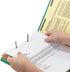 Smead Pressboard Classification File Folder - SafeSHIELD Fasteners, 2 Dividers, 2" Expansion, Letter Size, Green