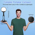 Battery Operated Lamp, 3600mAh Rechargeable Cordless Table Lamp, Dimmable Desk Light for Home Office, Wireless Lamp