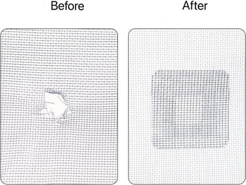 Screen Repair Kit - 15 Pcs Door Window Repair Patch, Strong Adhesive Stickers for Holes and Tears