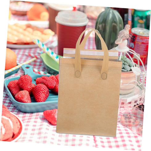 50pcs Insulated Food Bags - Sturdy Lunch Box for Catering