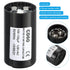 PATIKIL Motor Start Capacitor, 2 Pack 108-130uF/Mfd 125V 50/60Hz CD60 Run Capacitor for Electric Motor