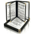 ZHENYI 2 Pack Menu Covers 8.5 x 11 Inch, 4 Page 8