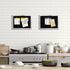 Black Felt Bulletin Board with Wood Frame, Pin Board Vision Board for Office Home Kitchen School (14.2x10.2)