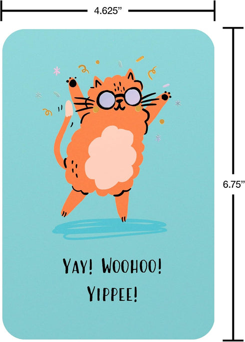 Funny Thank You Card - Happy Dance