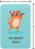 Funny Thank You Card - Happy Dance