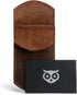 Hide & Drink Pocket Protector Pencil Pouch Pen Holder for Backpacks, Lab Coats, Office Essentials, Handmade Full Grain