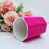 Pen Holder, Cute Ceramic Makeup Brush Holder, Hot Pink Pencil Cup for Girls, Kids, Women