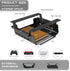 YaGee Under Desk Shelf, 2 Pack Self-Adhesive Device Storage, Desktop Organizer Drawer for Work Stations, Gaming