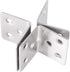 100 31 31 38 MM 1.2 1.2 1.5 Inch ZOENHOU PCS x x Corner Brace, Heavy Duty Stainless Steel Shelf Support L Shape