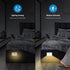 AMIR 2 Pack 40 3000K, Closet Mini Motion Sensor Stair Light for Indoor, Battery-Powered LED Night Light, Lumen Cordless