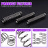Swpeet 240Pcs Stainless Steel Compression Springs Assortment Kit, Mini Extension Springs for Shop Repairs