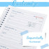 Crtiin 2 200 Sets 4 5.25 11 Inch(10 Books Money and Rent Receipt Book Part Carbonless Receipt Log Book with Carbonless