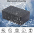 Project Box IP65 Waterproof Junction Box, ABS Plastic Black Electrical Case for DIY Projects, 6.3x4.33x3.54 inch