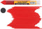 June Gold 36 Red (Cherry #101) Colored 2.0 mm Lead Refills - Bold Thickness for Heavy Use, Break Resistant