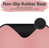 Small Rectangular Mouse Pad, Portable Waterproof Mini Mouse Pad with Non-Slip Glue Base, Dark Pink 5x6 inches