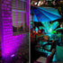 12W 800lm 120V IP66 46.5ft 4 Pack Spotlights Outdoor, RGB Color Changing Landscape Lights Plug in LED Spot Lights