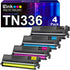 E-Z Ink Compatible Toner Cartridge Replacement for Brother TN336, TN331, 4 Pack for MFC-L8850CDW