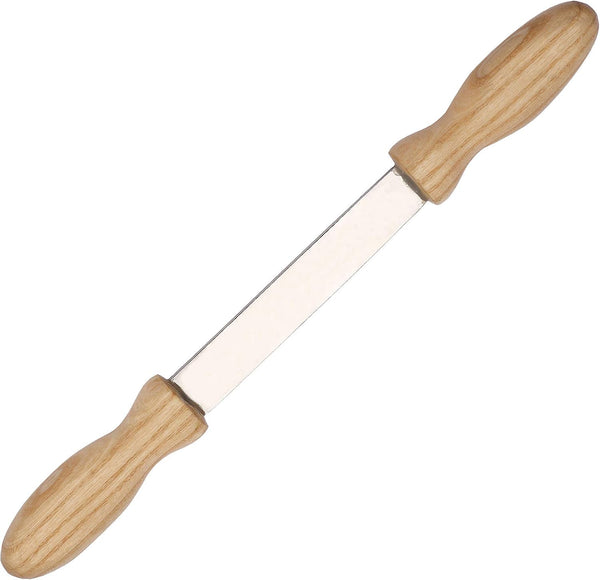 Draw-Knife. Straight Draw Shave with High Carbon Steel WORKABLE Blade - 4.3"