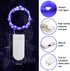 Smacen 6 Pack 7 20 Black Light Fairy Lights Battery Operated UV Black String Lights Waterproof Silver Wire Ft Led