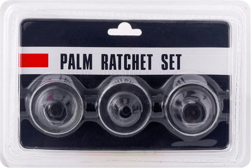 3pcs Finger Ratchet Set, Reversible Thumb Wheel Wrench 1/2 1/4 3/8 Drive, Palm Ratchet Wrench