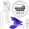ZHANXUBIO Silicon Tubing,Food Grade Silicon Tubing,aquarium tubing,drip irrigation tubing,High Temp Pure Silicone Hose