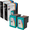 LD Products Remanufactured Compatible Replacements for HP 97 Ink Cartridges HY (2 Pack - Tricolor)