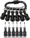 Bit Holder 1/4 inch Hex Shank Screwdriver Bits Holder, Keychain Screw Adapter for Hand-held Drill Bits