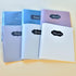 Youngever 6 Pack Heavy Duty Plastic Two Pocket Folders, 3 Prongs, Metal Fastener, 6 Urban Colors