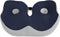 Memory Foam Seat Cushion, Coccyx Pain Relief Cushion with Adjustable Strap, All