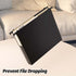 Extra Capacity Plastic Hanging File Folders, 12 Pack Reinforced Expanding Hang Folder, Letter Size, Heavy Duty Organizer