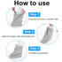 Axafazup 1 Pack Washable Plaster Sock, Ankle Wound Protector, Cast Sock Cover for Foot Leg, Adjustable Drawstring