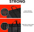 (4 Pack, NZ home Insulated Bags for Food Delivery (XL Plus) Grocery Shopping Cooler Bag, Pizza Delivery, Hot & Cold