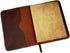 Journal Cover, Rustic Leather Journal Cover for Hard Cover Sketchbook XL Size (7.5 x 9.75 in), Refillable Cahier