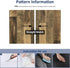 WESTICK Brown Wood Wallpaper Peel and Stick Contact Paper for Cabinets and Countertops, Waterproof Decorative Vinyl